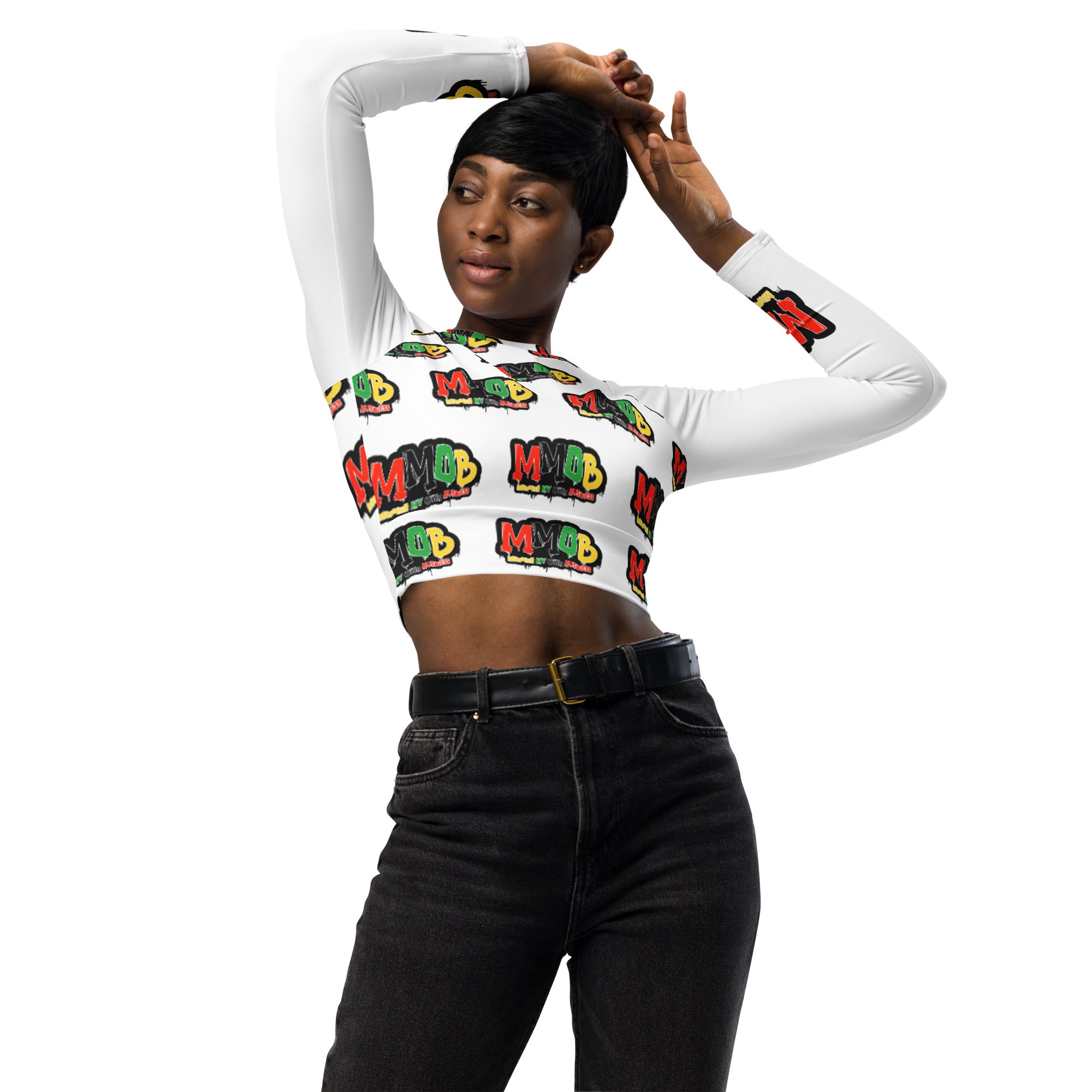 MMOB Long-Sleeve Crop Top