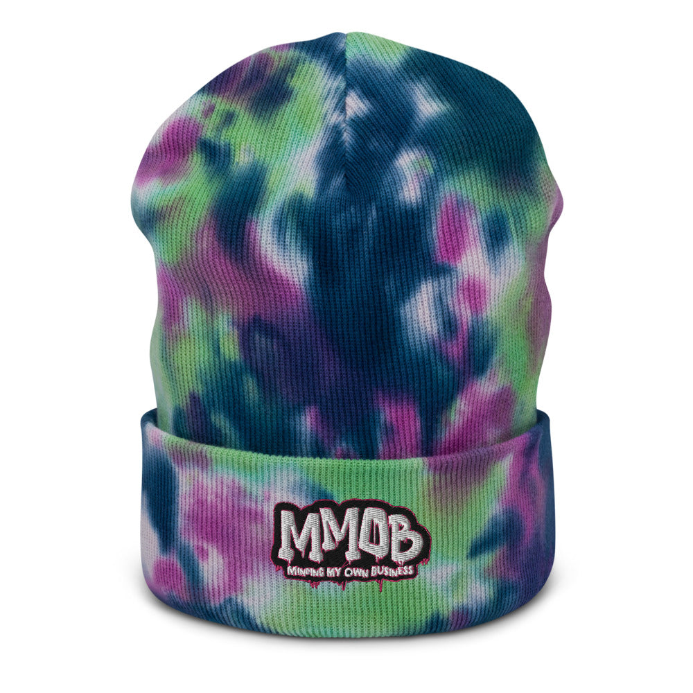 Tie-dye beanie